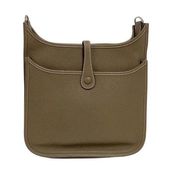 エルメス HERMES エヴリン3 PM D刻 エトゥープ シルバー金具 トリヨンクレマンス レディース ショルダーバッグ