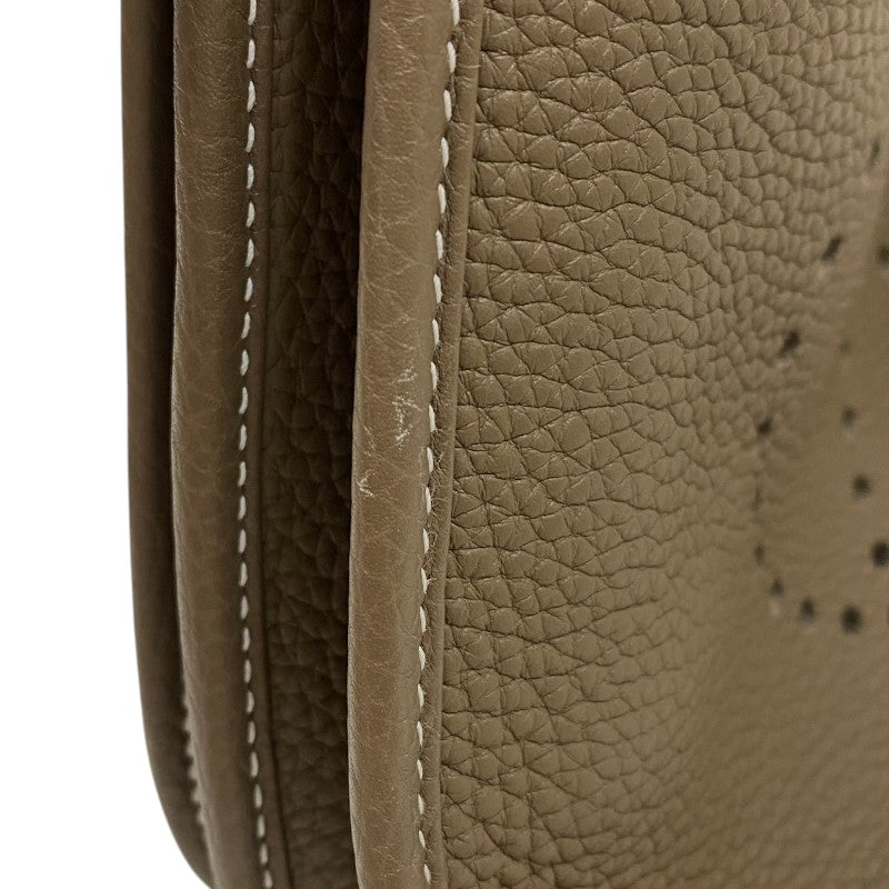 エルメス HERMES エヴリン3 PM D刻 エトゥープ シルバー金具 トリヨンクレマンス レディース ショルダーバッグ