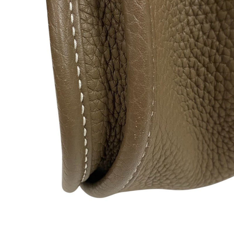 エルメス HERMES エヴリン3 PM D刻 エトゥープ シルバー金具 トリヨンクレマンス レディース ショルダーバッグ