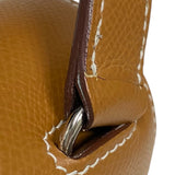 エルメス HERMES デッラカヴァッレリア ミニ Y刻印　(2020年製) ゴールド シルバー金具 ヴォーエプソン レディース ショルダーバッグ