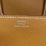 エルメス HERMES デッラカヴァッレリア ミニ Y刻印　(2020年製) ゴールド シルバー金具 ヴォーエプソン レディース ショルダーバッグ