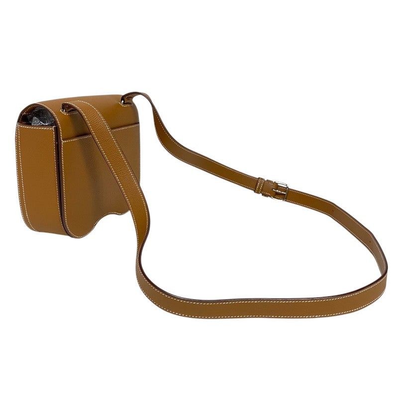 エルメス HERMES デッラカヴァッレリア ミニ Y刻印　(2020年製) ゴールド シルバー金具 ヴォーエプソン レディース ショルダーバッグ