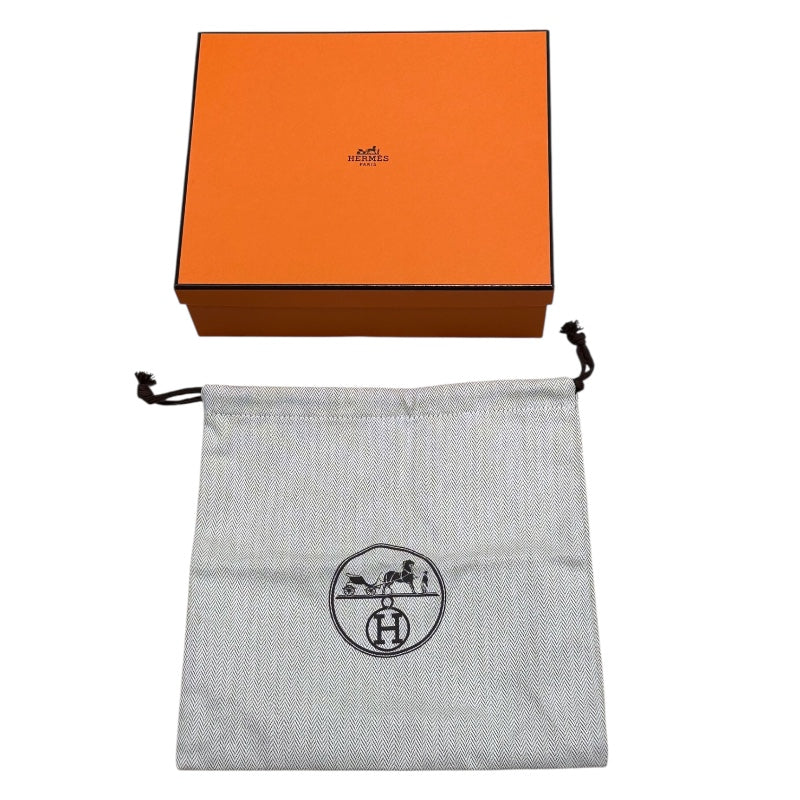 エルメス HERMES エヴリン W刻印 ブラック トリヨン ユニセックス ショルダーバッグ