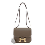 エルメス HERMES コンスタンス3 ミニ K刻 エトゥープ ゴールド金具 エプソン レディース ショルダーバッグ