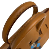 エルメス HERMES バーキン30 トレサージュ ゴールド×ブルーノール×ブルーインディゴ シルバー金具 スイフト レディース ハンドバッグ