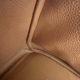 エルメス HERMES リンディ30　ヴェルソ A刻印 ブラック・トフィー トリヨン レディース ハンドバッグ