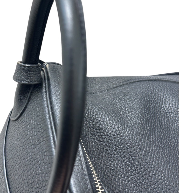 エルメス HERMES リンディ30　ヴェルソ A刻印 ブラック・トフィー トリヨン レディース ハンドバッグ