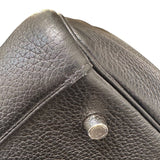 エルメス HERMES リンディ30　ヴェルソ A刻印 ブラック・トフィー トリヨン レディース ハンドバッグ