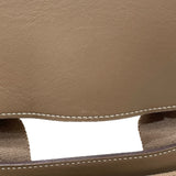 エルメス HERMES ヴァルパライソロングPM エトゥープ シルバー金具 トワル・レザー レディース ハンドバッグ