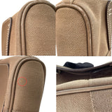 エルメス HERMES ヴァルパライソロングPM エトゥープ シルバー金具 トワル・レザー レディース ハンドバッグ
