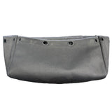 エルメス HERMES エールバッグカバスMM □G刻 ブラック/シルバー金具 トワル/レザー レディース トートバッグ