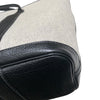 エルメス HERMES ガーデンジップMM □M刻 ブラック　シルバー金具 トワル レディース トートバッグ