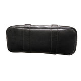 エルメス HERMES ガーデンジップMM □M刻 ブラック　シルバー金具 トワル レディース トートバッグ