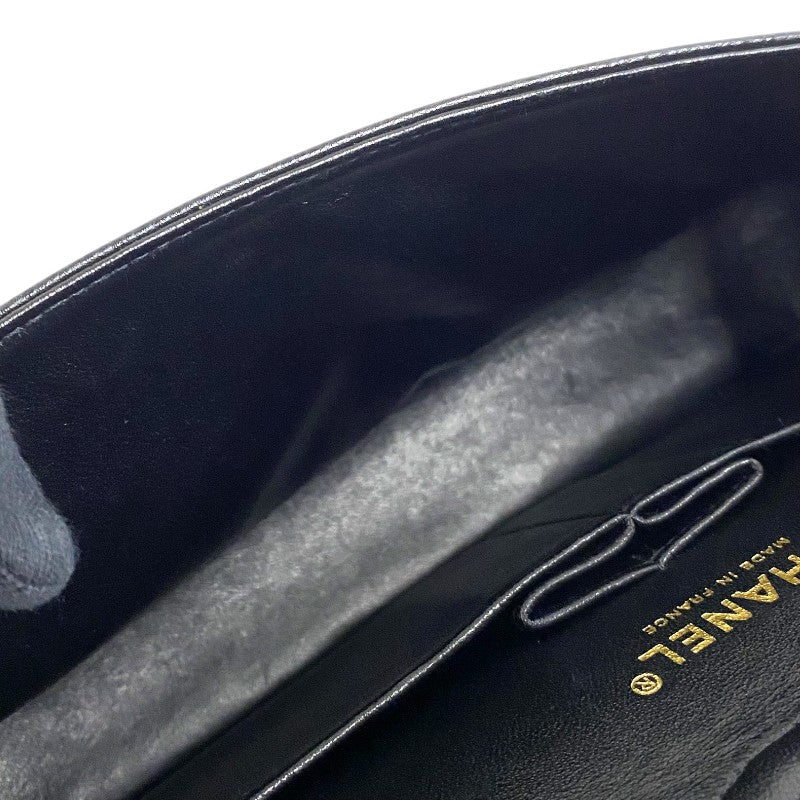 シャネル CHANEL マトラッセ25 A01112 10番台 ブラック ゴールド金具 キャビアスキン レディース ショルダーバッグ