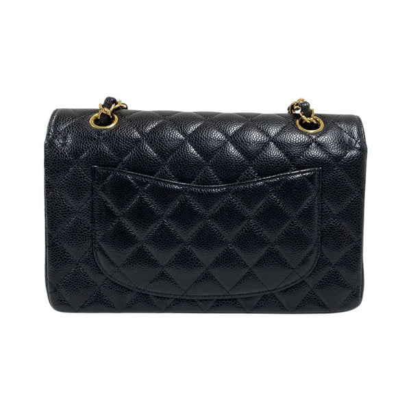 シャネル CHANEL マトラッセ23 A01113 ブラック ゴールド金具 キャビアスキン レディース ショルダーバッグ