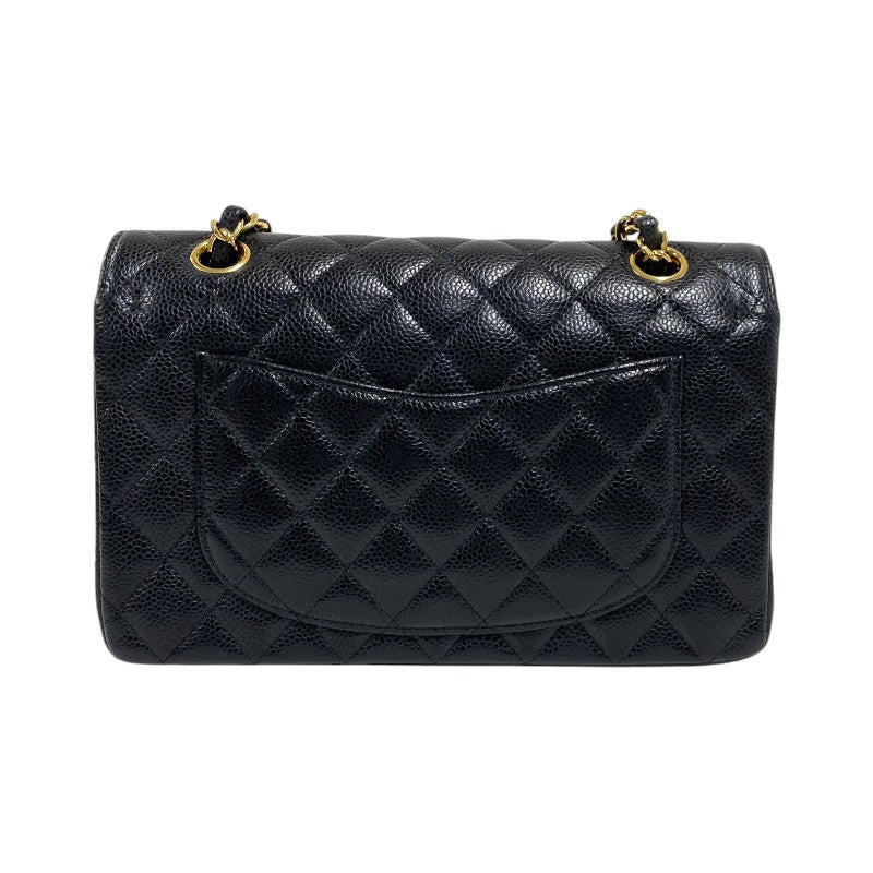 シャネル CHANEL マトラッセ23 A01113 ブラック ゴールド金具 キャビアスキン レディース ショルダーバッグ