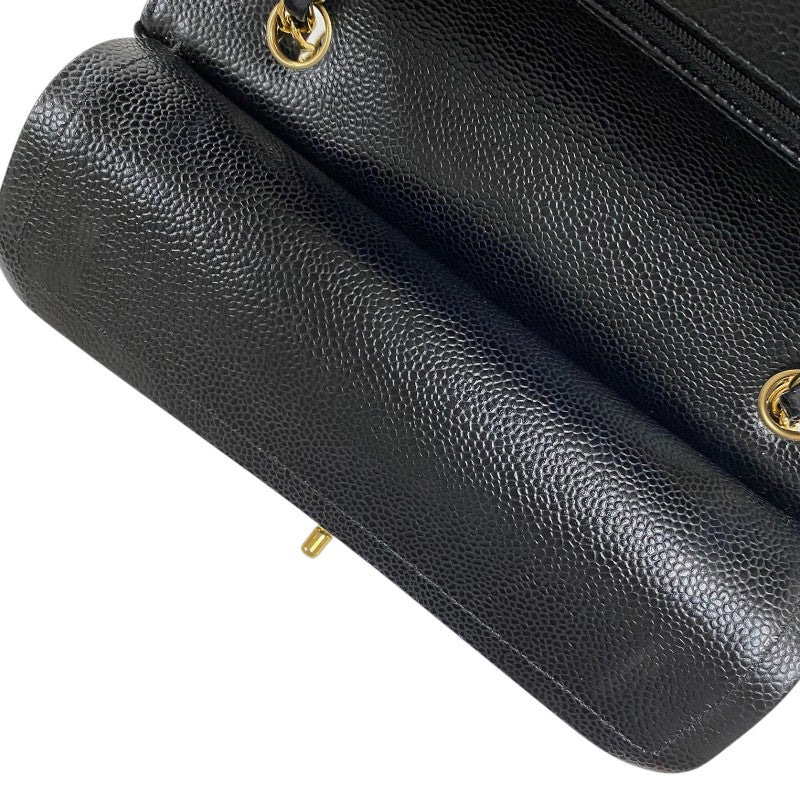シャネル CHANEL マトラッセ23 A01113 ブラック ゴールド金具 キャビアスキン レディース ショルダーバッグ
