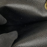 シャネル CHANEL マトラッセ23 A01113 ブラック ゴールド金具 キャビアスキン レディース ショルダーバッグ