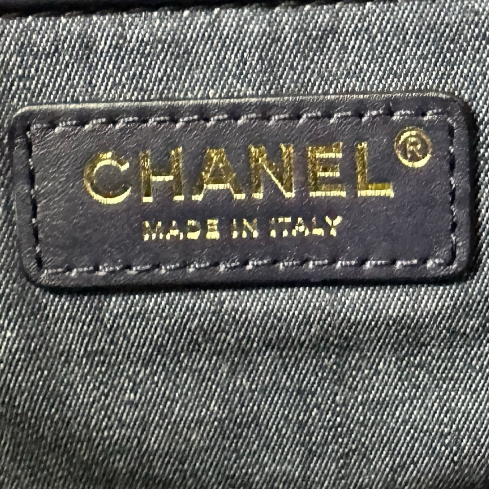 シャネル CHANEL デカココチェーントートバッグ AS3857 ブルー