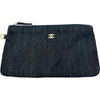 シャネル CHANEL デカココチェーントートバッグ AS3857 ブルー/ネイビー ゴールド金具 デニム レディース トートバッグ