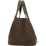 エルメス HERMES ピコタンロック MM B刻 エトゥープ　シルバー金具 トリヨン レディース トートバッグ