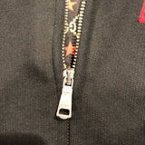 グッチ GUCCI ロゴパッチジップアップパーカー 576062 ブラック コットン メンズ パーカー
