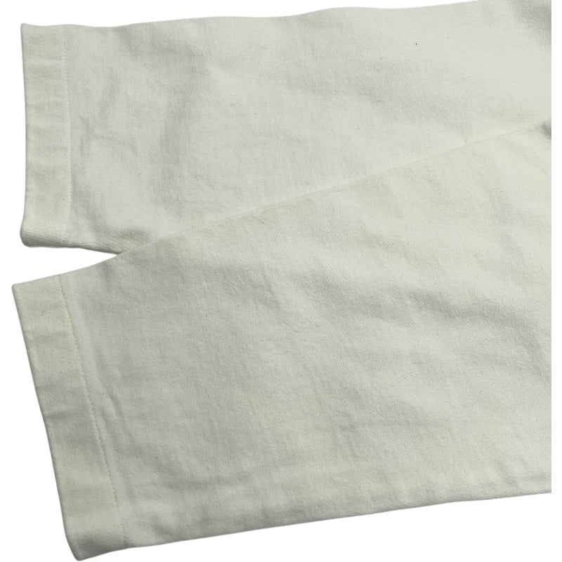 ジルサンダー JIL SANDER フロックロゴ 長袖Tシャツ J22GC0136 ホワイト コットン メンズ 長袖Ｔシャツ