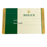 ロレックス ROLEX サブマリーナノンデイト 114060 ブラック ステンレススチール メンズ 腕時計