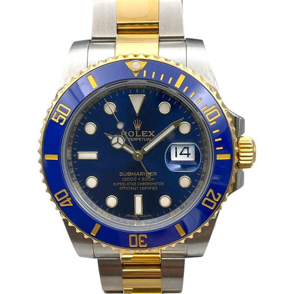 ロレックス ROLEX サブマリーナ 116613LB K18ゴールド SS+YG メンズ 腕時計