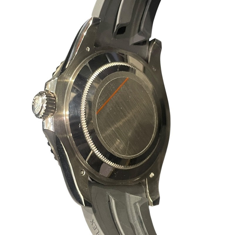 ロレックス ROLEX ヨットマスター42 226659 ブラック K18WG/ラバーベルト 自動巻き メンズ 腕時計
