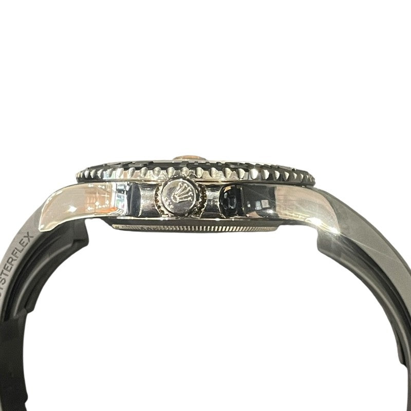 ロレックス ROLEX ヨットマスター42 226659 ブラック K18WG/ラバーベルト 自動巻き メンズ 腕時計