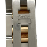 カルティエ Cartier バロン ブルー ドゥ カルティエ 28mm W6900723 シルバー YG/SS クオーツ レディース 腕時計