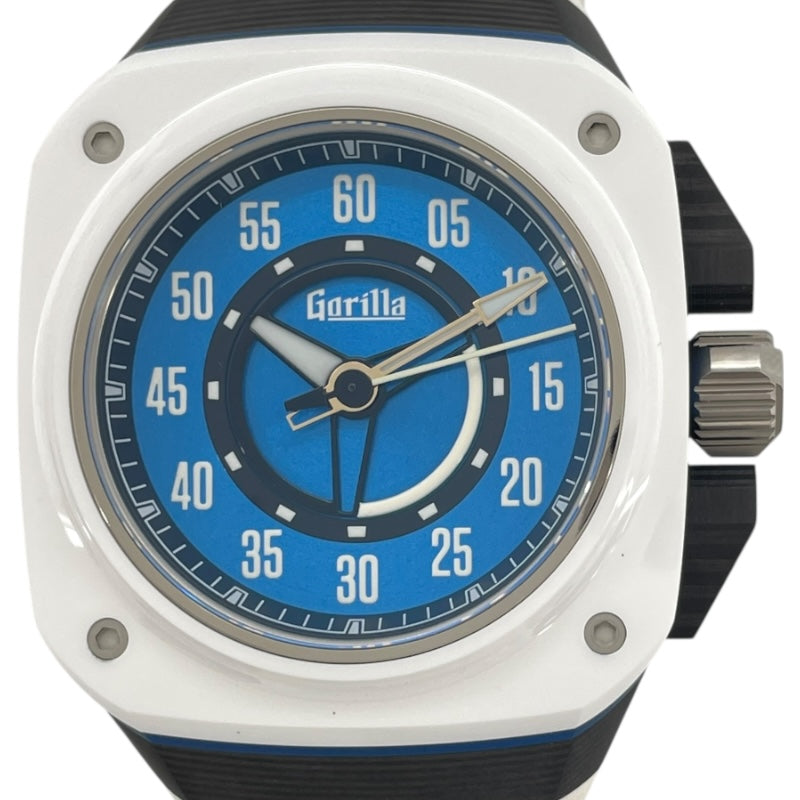 GORILLA レガシー HOKKAIDO 世界300本限定 HKF010 ブルー セラミック/チタン/カーボン/アルミ 自動巻き メンズ 腕時計