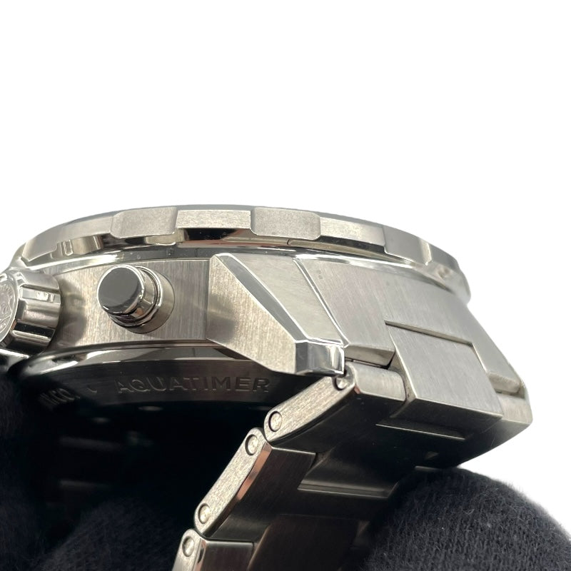 インターナショナルウォッチカンパニー IWC アクアタイマー クロノグラフ IW376804 ブラック SS メンズ 腕時計