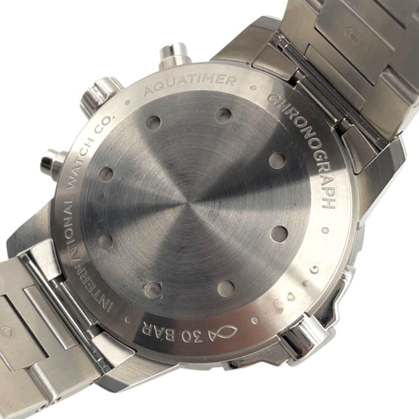 インターナショナルウォッチカンパニー IWC アクアタイマー クロノグラフ IW376804 ブラック SS メンズ 腕時計