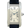 カルティエ Cartier タンクアメリカン MM WSTA0017 シルバー SS 自動巻き メンズ 腕時計