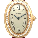カルティエ Cartier ベニュワール SM WJBA0031 シルバー K18PG クオーツ レディース 腕時計