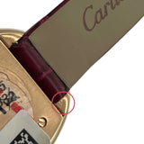 カルティエ Cartier ベニュワール SM WJBA0031 シルバー K18PG クオーツ レディース 腕時計