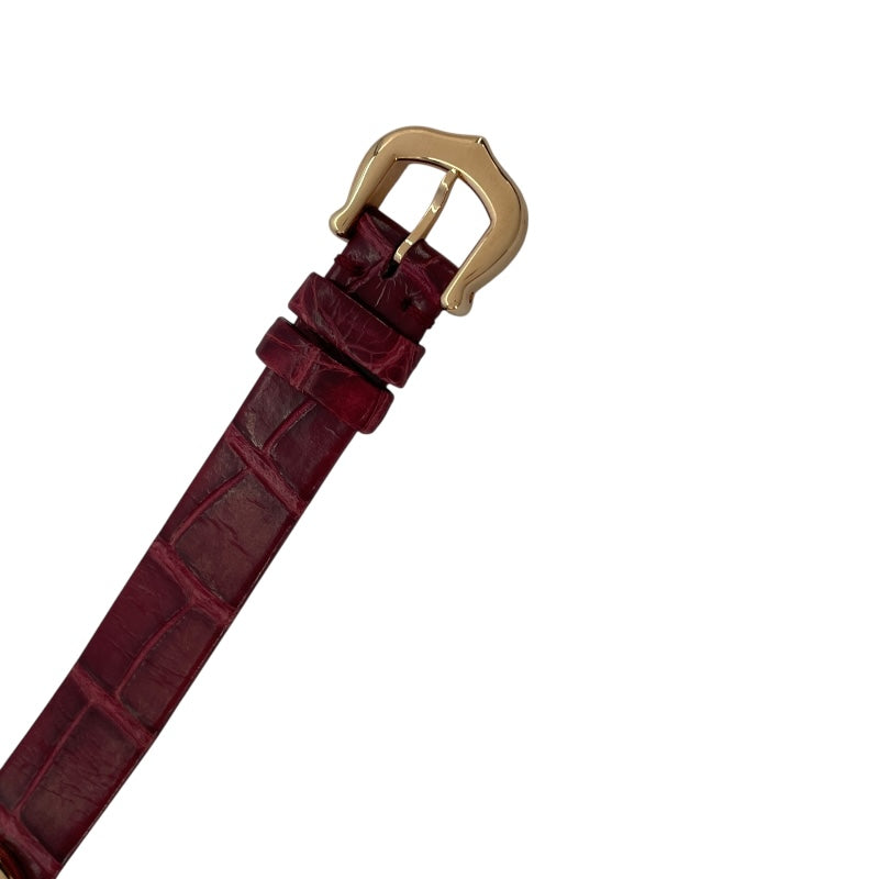 カルティエ Cartier ベニュワール SM WJBA0031 シルバー K18PG クオーツ レディース 腕時計