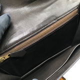 エルメス HERMES アルカザール 〇D刻 ブラウン　GD金具 ボックスカーフ レディース ショルダーバッグ