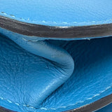 エルメス HERMES エルメス2002 20 D刻 ブルーノール シルバー金具 エバーカラー レディース ショルダーバッグ