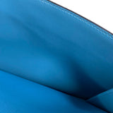 エルメス HERMES エルメス2002 20 D刻 ブルーノール シルバー金具 エバーカラー レディース ショルダーバッグ