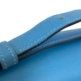 エルメス HERMES エルメス2002 20 D刻 ブルーノール シルバー金具 エバーカラー レディース ショルダーバッグ