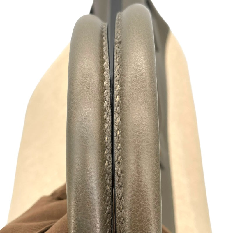 エルメス HERMES オータクロア50 U刻 アイボリ/ヴェールマキ トワルキャンプ/エバーカラー メンズ ハンドバッグ