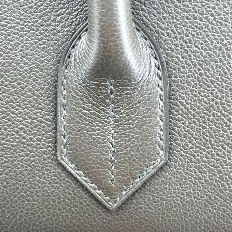 エルメス HERMES オータクロア50 U刻 アイボリ/ヴェールマキ トワルキャンプ/エバーカラー メンズ ハンドバッグ