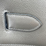エルメス HERMES オータクロア50 U刻 アイボリ/ヴェールマキ トワルキャンプ/エバーカラー メンズ ハンドバッグ
