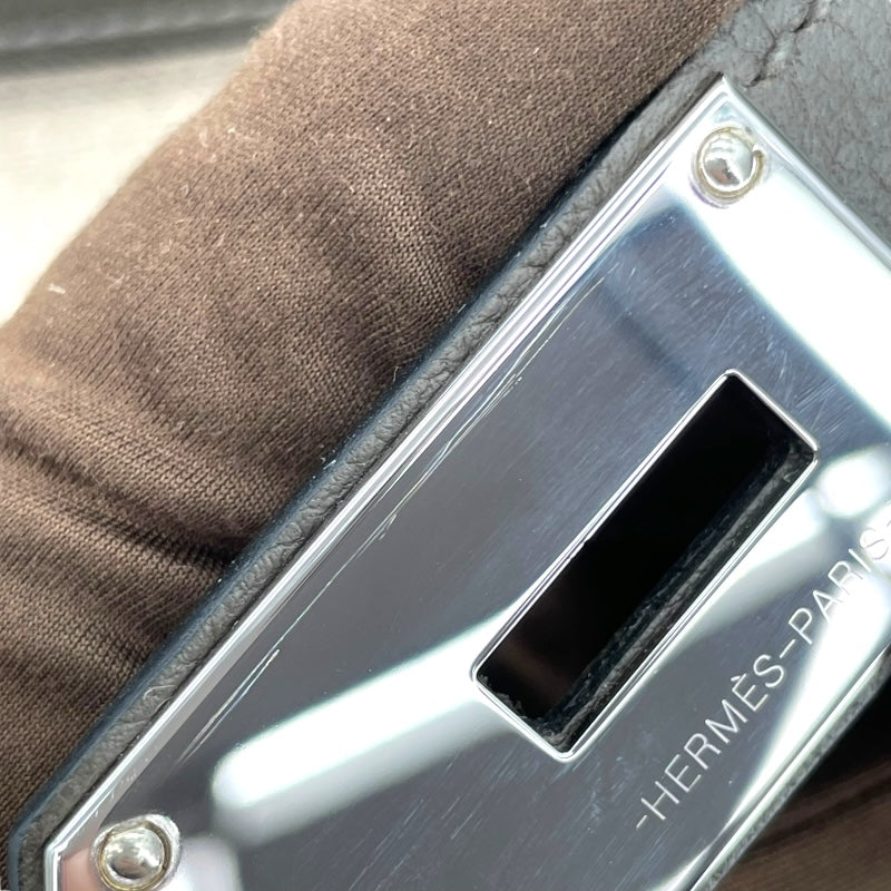 エルメス HERMES オータクロア50 U刻 アイボリ/ヴェールマキ トワルキャンプ/エバーカラー メンズ ハンドバッグ