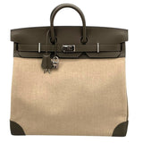 エルメス HERMES オータクロア50 U刻 アイボリ/ヴェールマキ トワルキャンプ/エバーカラー メンズ ハンドバッグ