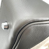 エルメス HERMES オータクロア50 U刻 アイボリ/ヴェールマキ トワルキャンプ/エバーカラー メンズ ハンドバッグ