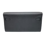 エルメス HERMES ケリーウォレット トゥーゴー U刻 ブラック×SV金具 エプソン レディース 長財布